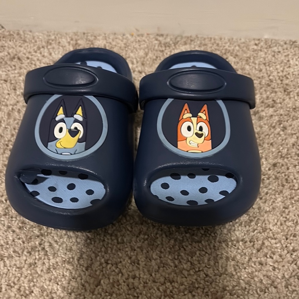Kids Bluey Cartoon Character Clogs